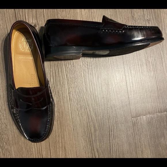 Cole Haan Handsewn Pinch Grand 0s in burgundy - Picture 9 of 14